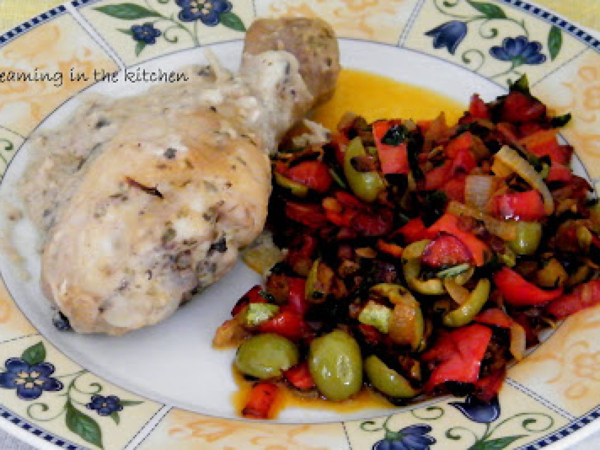 Pollo al tahini e verdure - foto 2