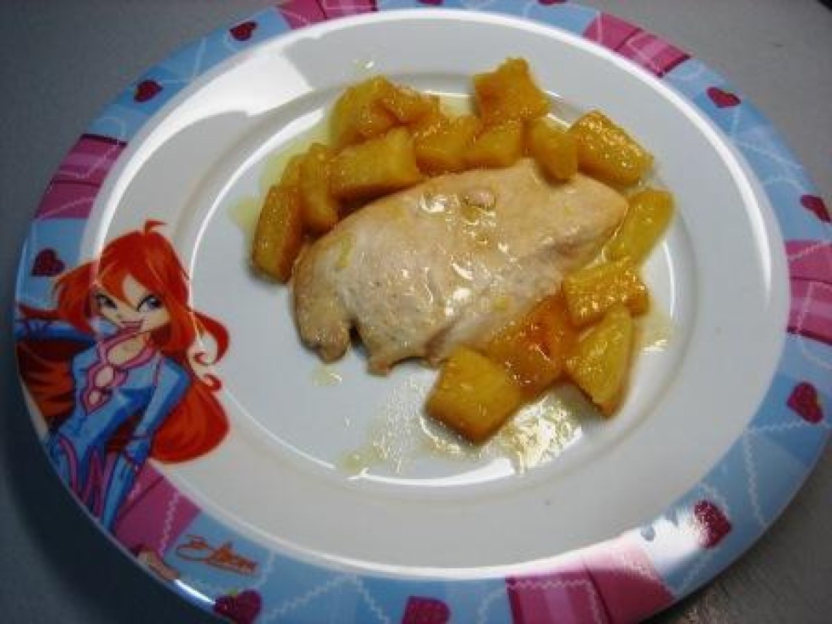 POLLO all'ANANAS fresco