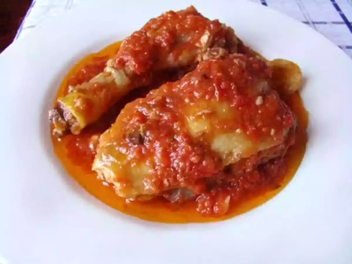 POLLO ALLA CACCIATORA