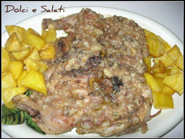 Pollo alle castagne