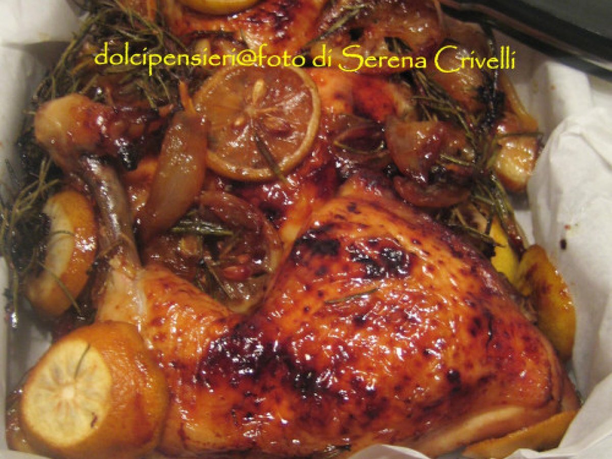 POLLO ARROSTO AL MIELE E LIMONE, foto 2