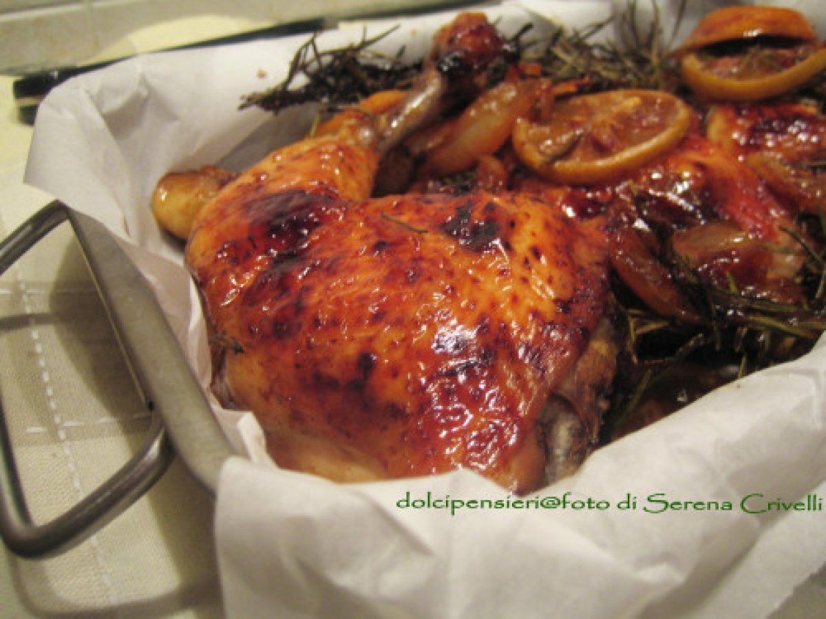POLLO ARROSTO AL MIELE E LIMONE, foto 3