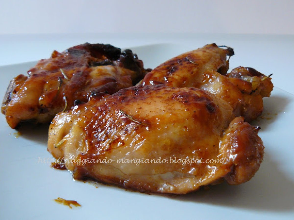 POLLO ARROSTO ALLO SCIROPPO D'ACERO, foto 1