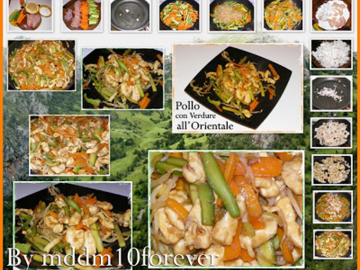 POLLO CON VERDURE ALL'ORIENTALE - foto 6