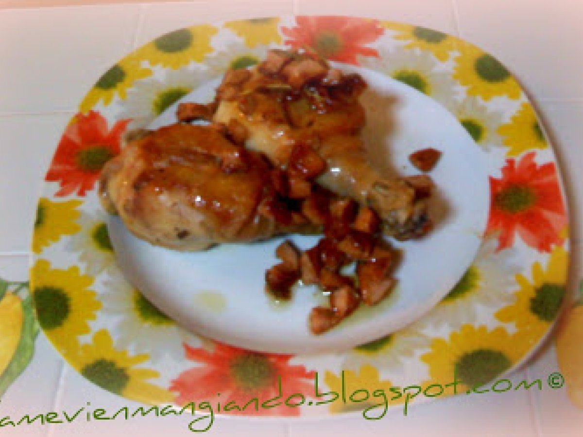 Pollo con wurstel