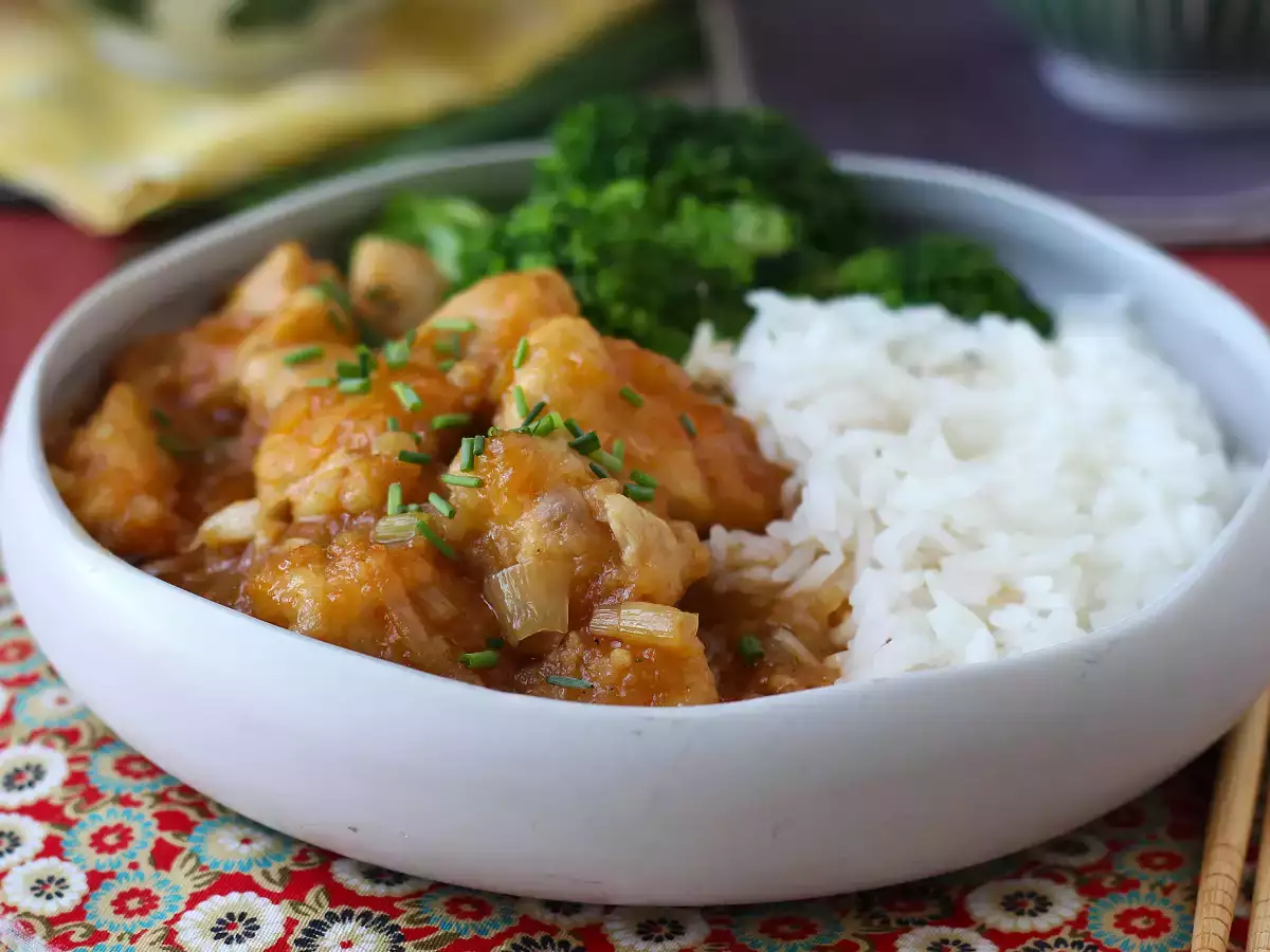 Pollo del generale tso con salsa agrodolce piccante - foto 3