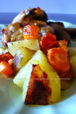 Pollo e salsicce con nigella