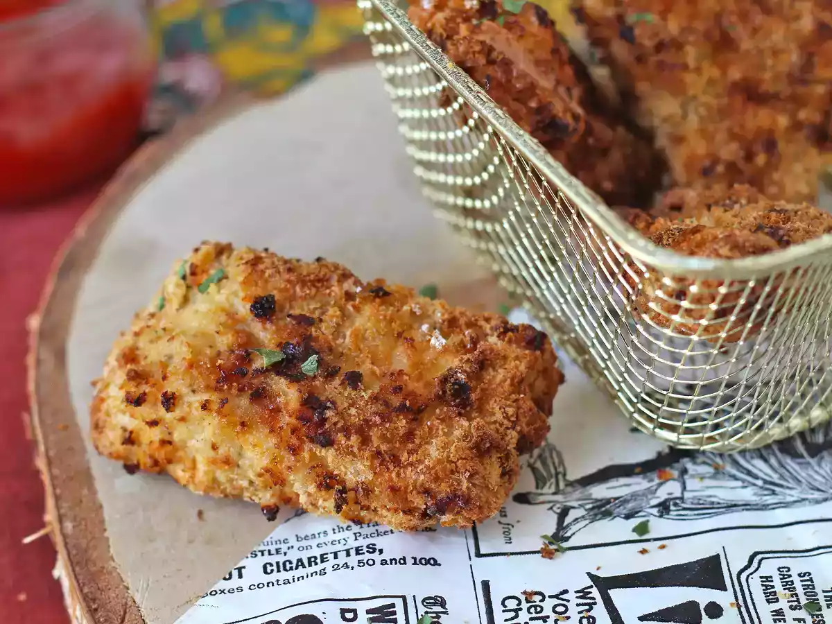 Pollo impanato in friggitrice ad aria: croccante, leggero e pronto in 20 minuti - foto 2