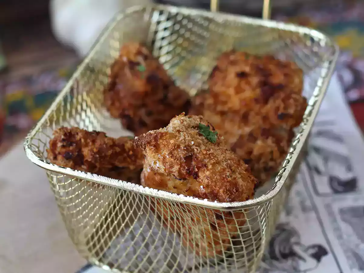 Pollo impanato in friggitrice ad aria: croccante, leggero e pronto in 20 minuti - foto 3