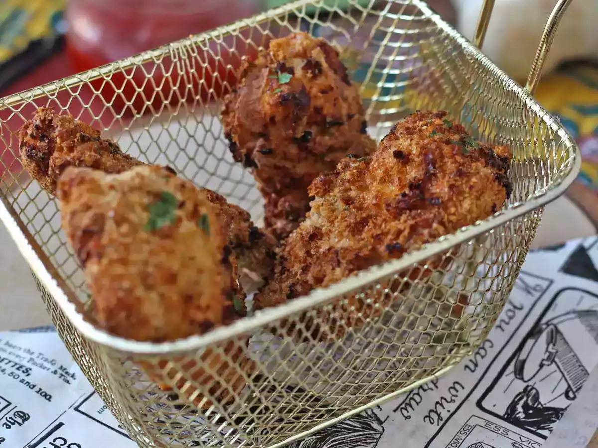 Pollo impanato in friggitrice ad aria: croccante, leggero e pronto in 20 minuti - foto 4
