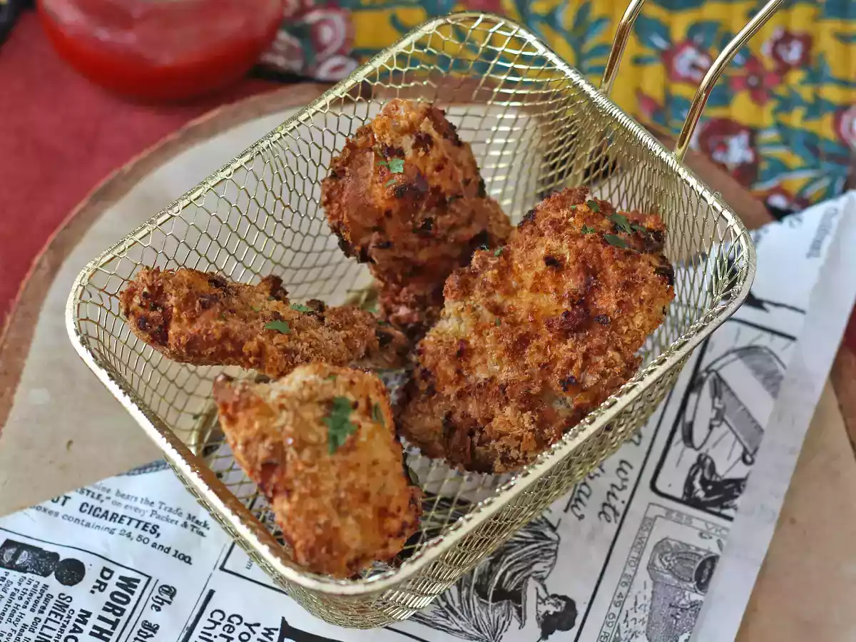 Pollo impanato in friggitrice ad aria: croccante, leggero e pronto in 20 minuti - foto 5