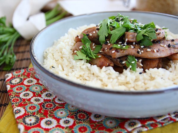 Pollo marinato con salsa di soia e miele - foto 2