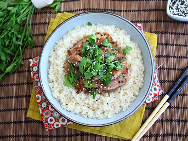 Pollo marinato con salsa di soia e miele, foto 2