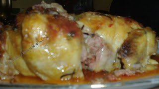 Pollo ripieno al forno - Ricetta Petitchef
