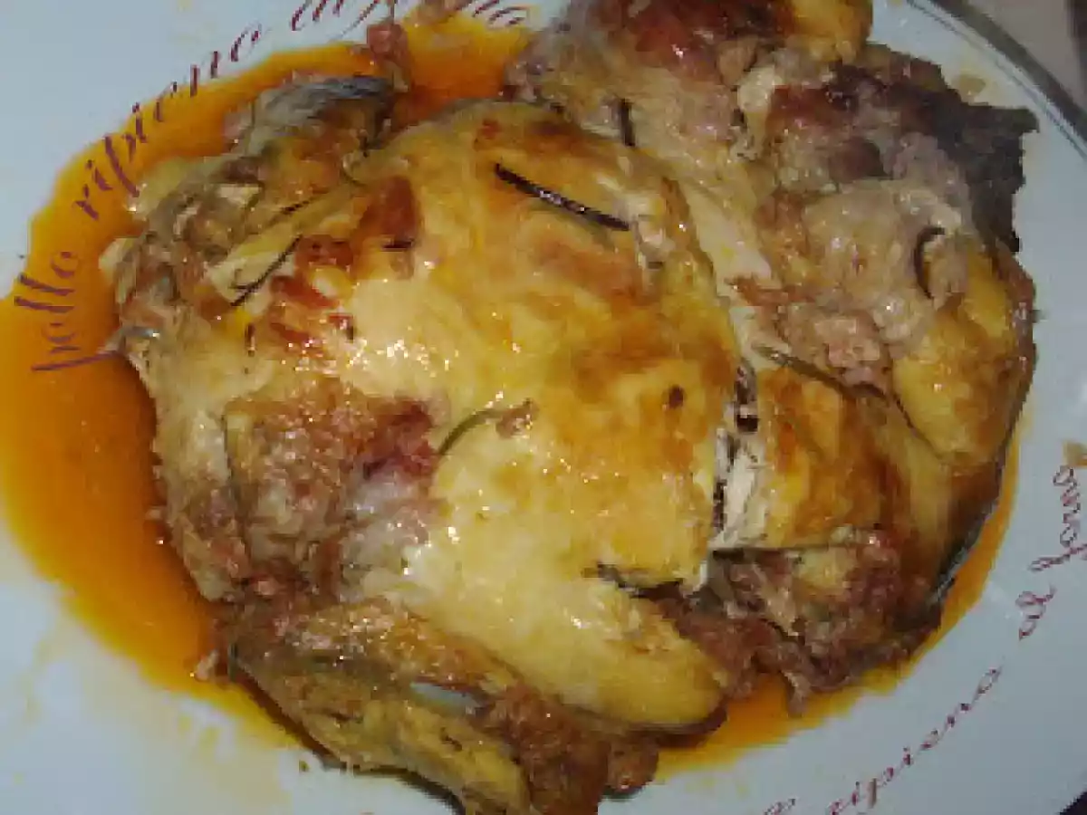 Pollo ripieno al forno - foto 2