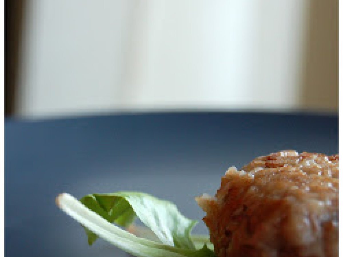 Polpette ai carciofi senza uova