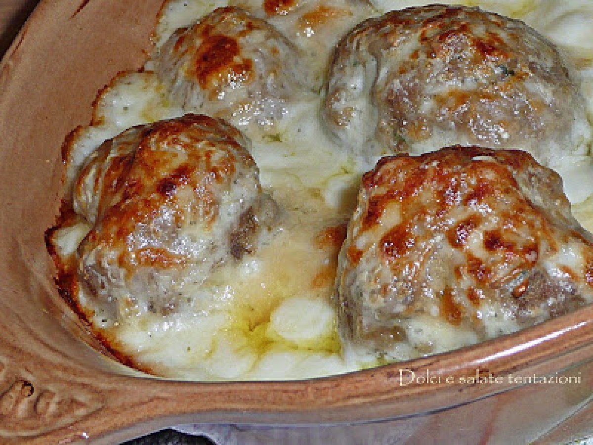 Polpette al profumo di speck