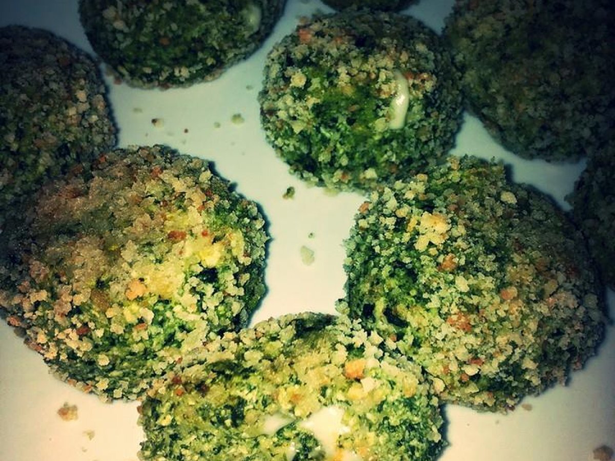 Polpette broccoli tacchino e taleggio