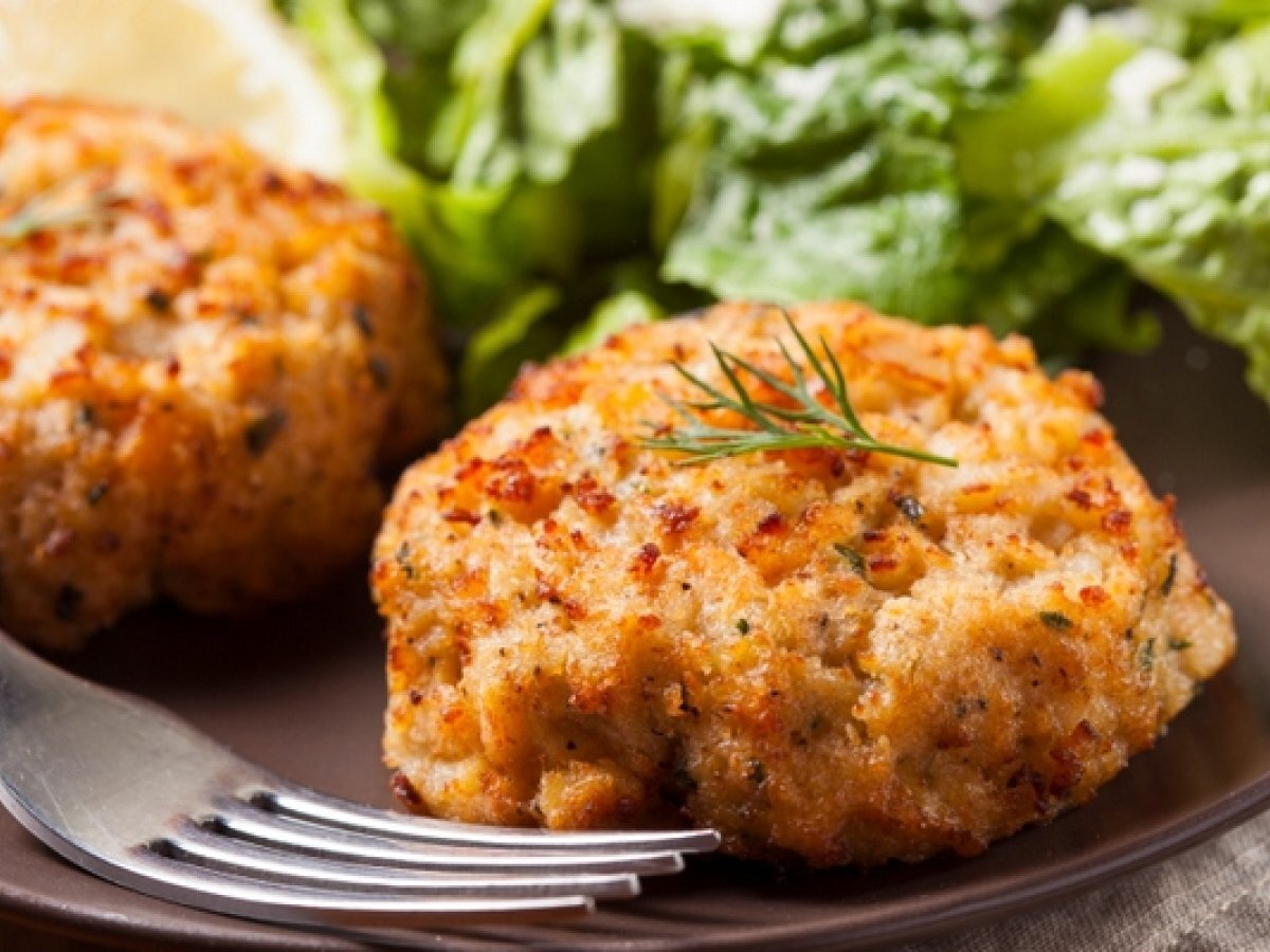Polpette con filetti di merluzzo