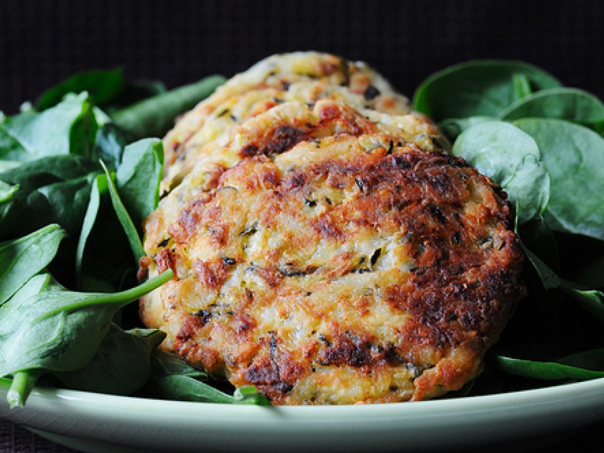 Polpette con Zucchine, Menta e Feta