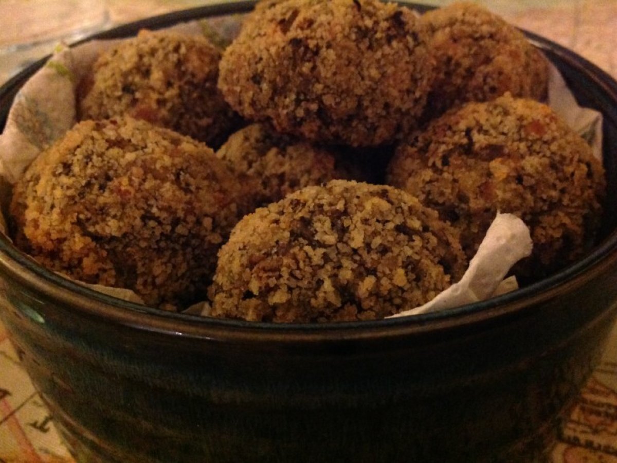 Polpette di broccoli al forno