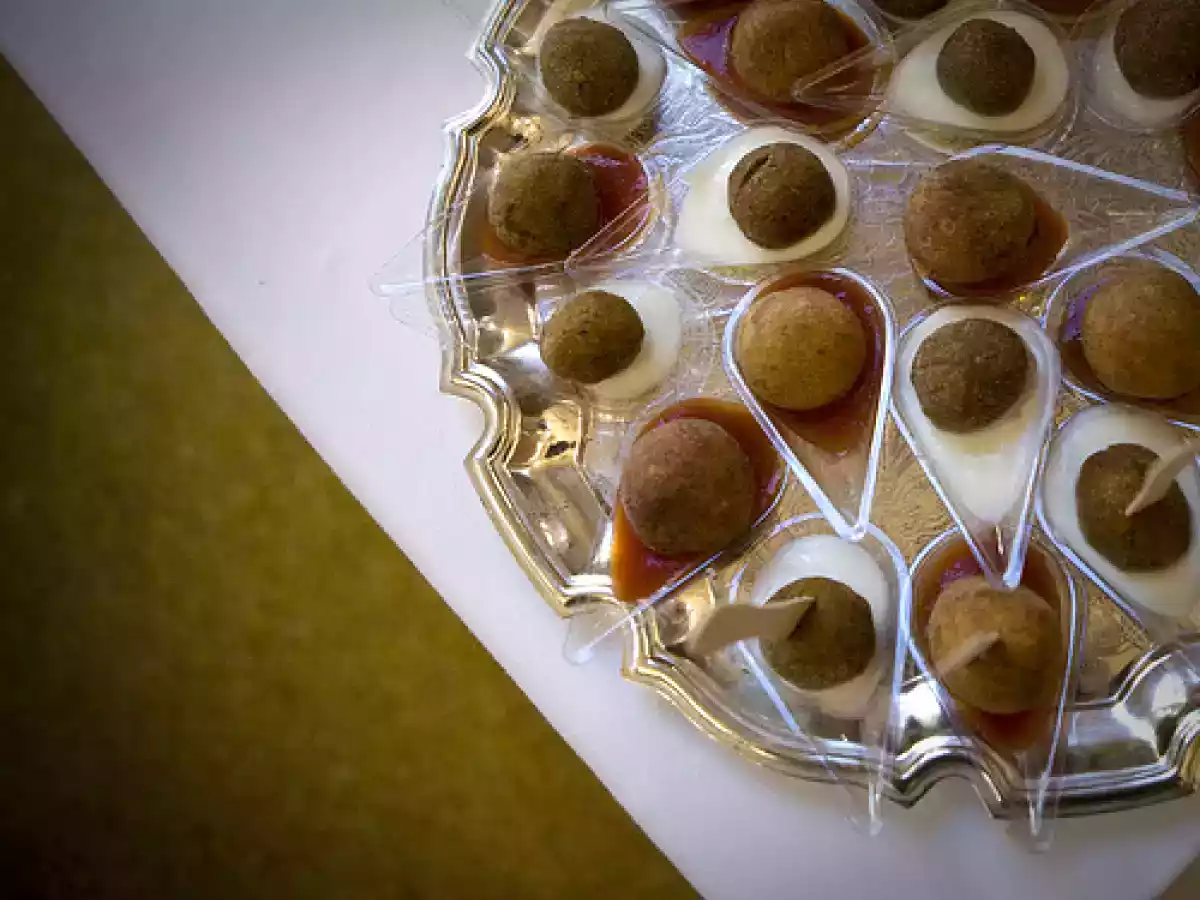 Polpette di carne in salsa agrodolce