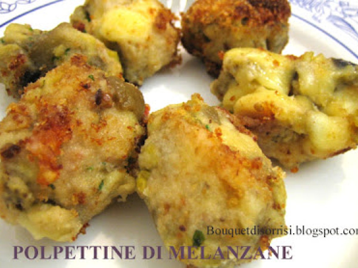 POLPETTE DI MELANZANE FRITTE