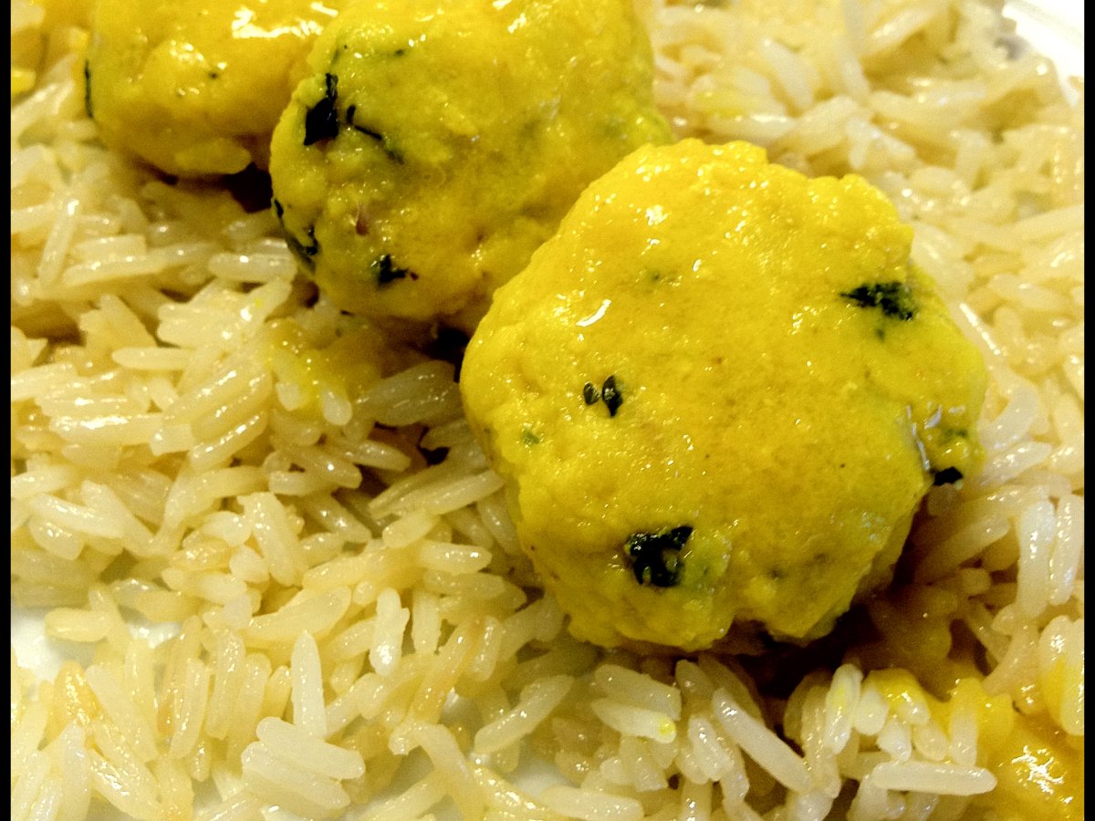 Polpette di merluzzo allo zafferano