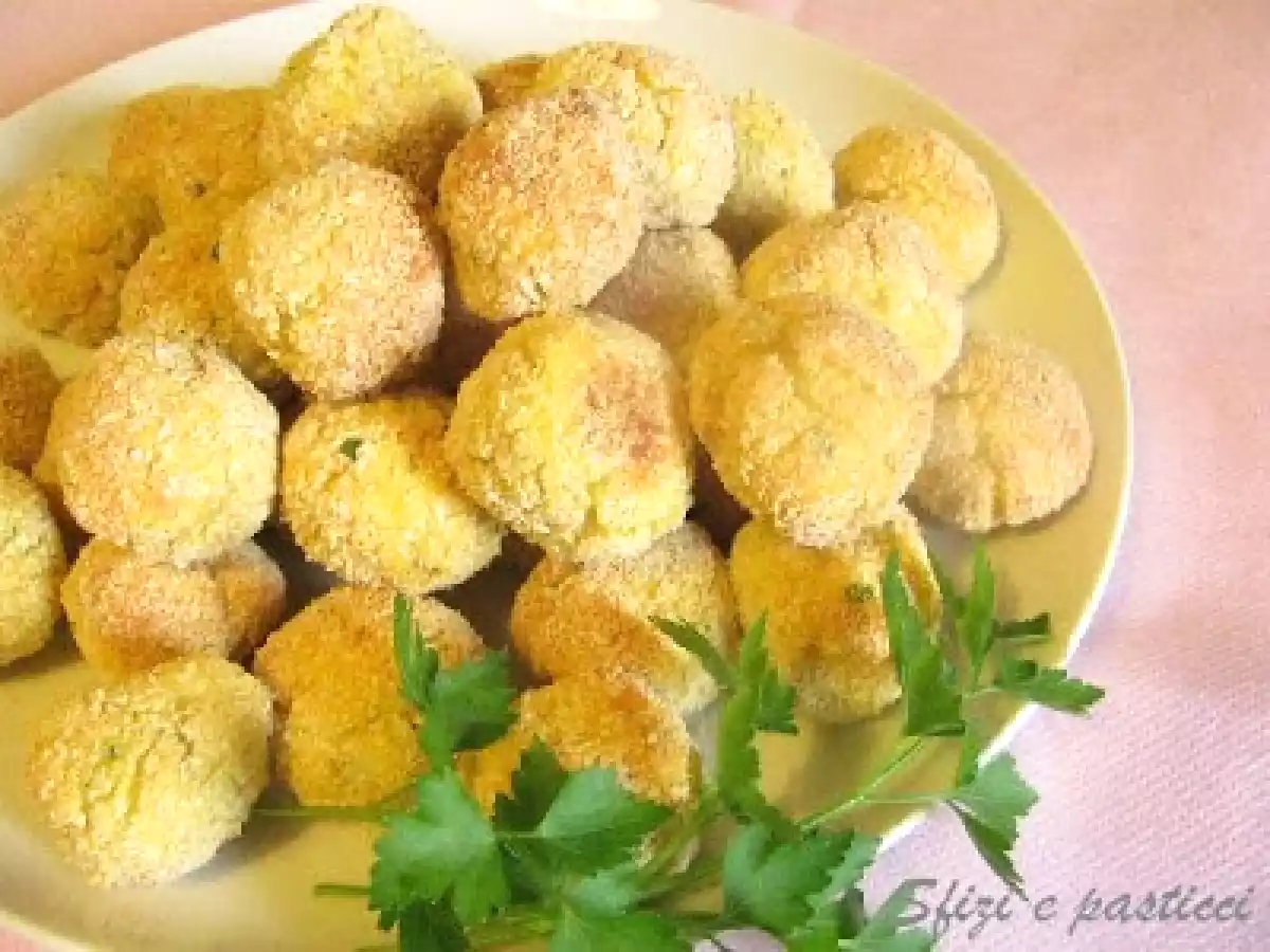 Polpette di merluzzo fingerfood