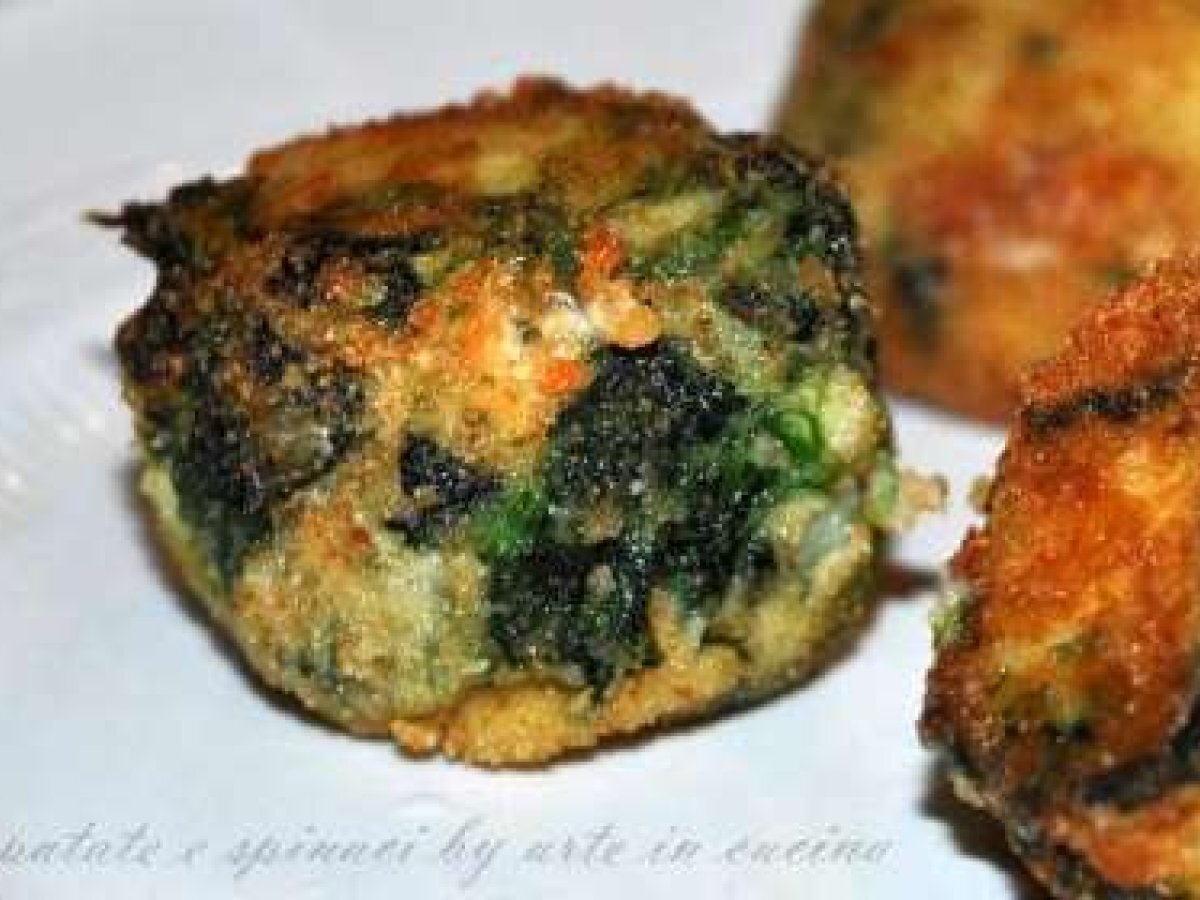 Polpette di patate e spinaci, foto 2