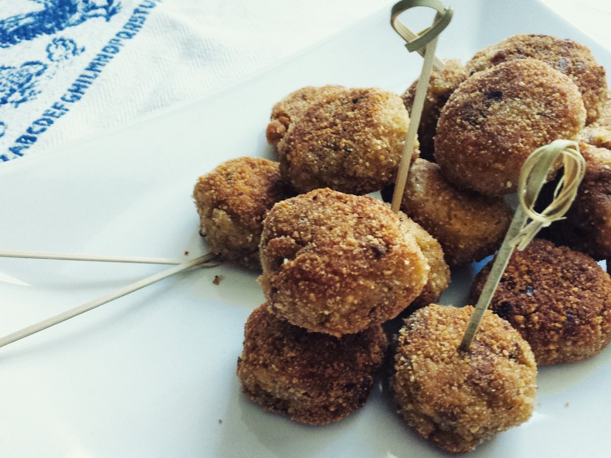 Polpette di quinoa e porcini