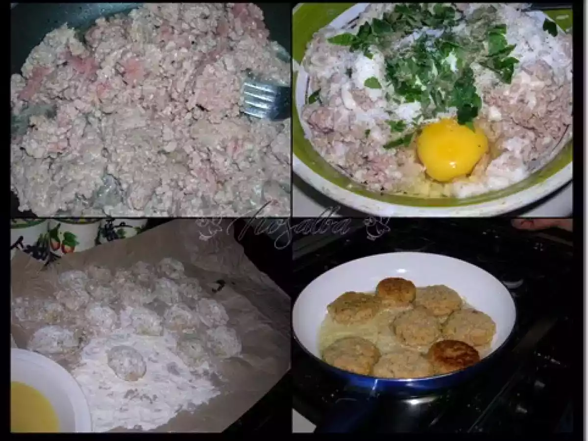 Polpette di tacchino, besciamella e pecorino - foto 4