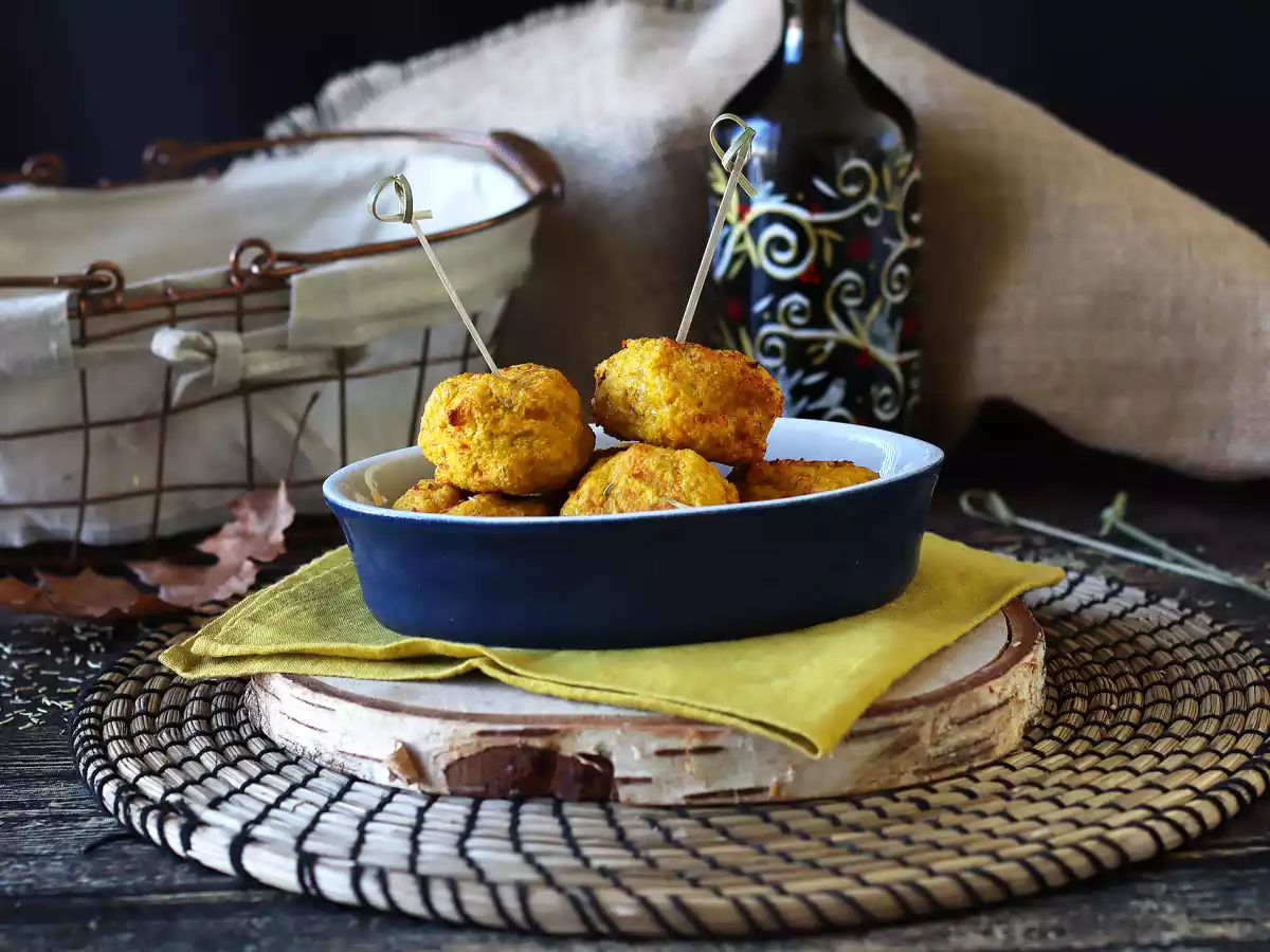 Polpette di zucca in friggitrice ad aria - foto 2
