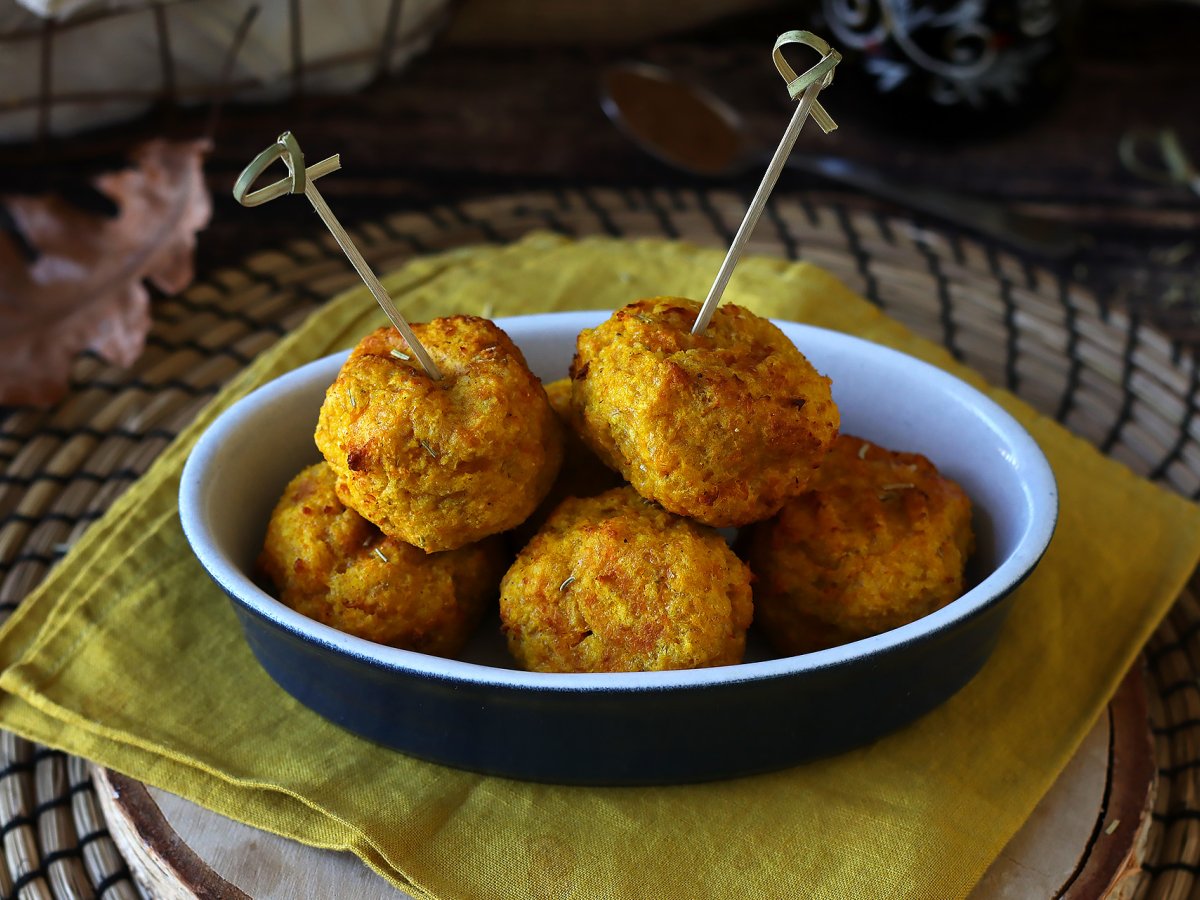 Polpette di zucca in friggitrice ad aria - foto 6