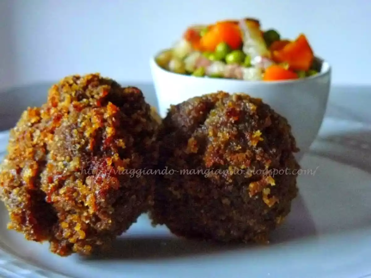 Polpette fritte con contorno speciale