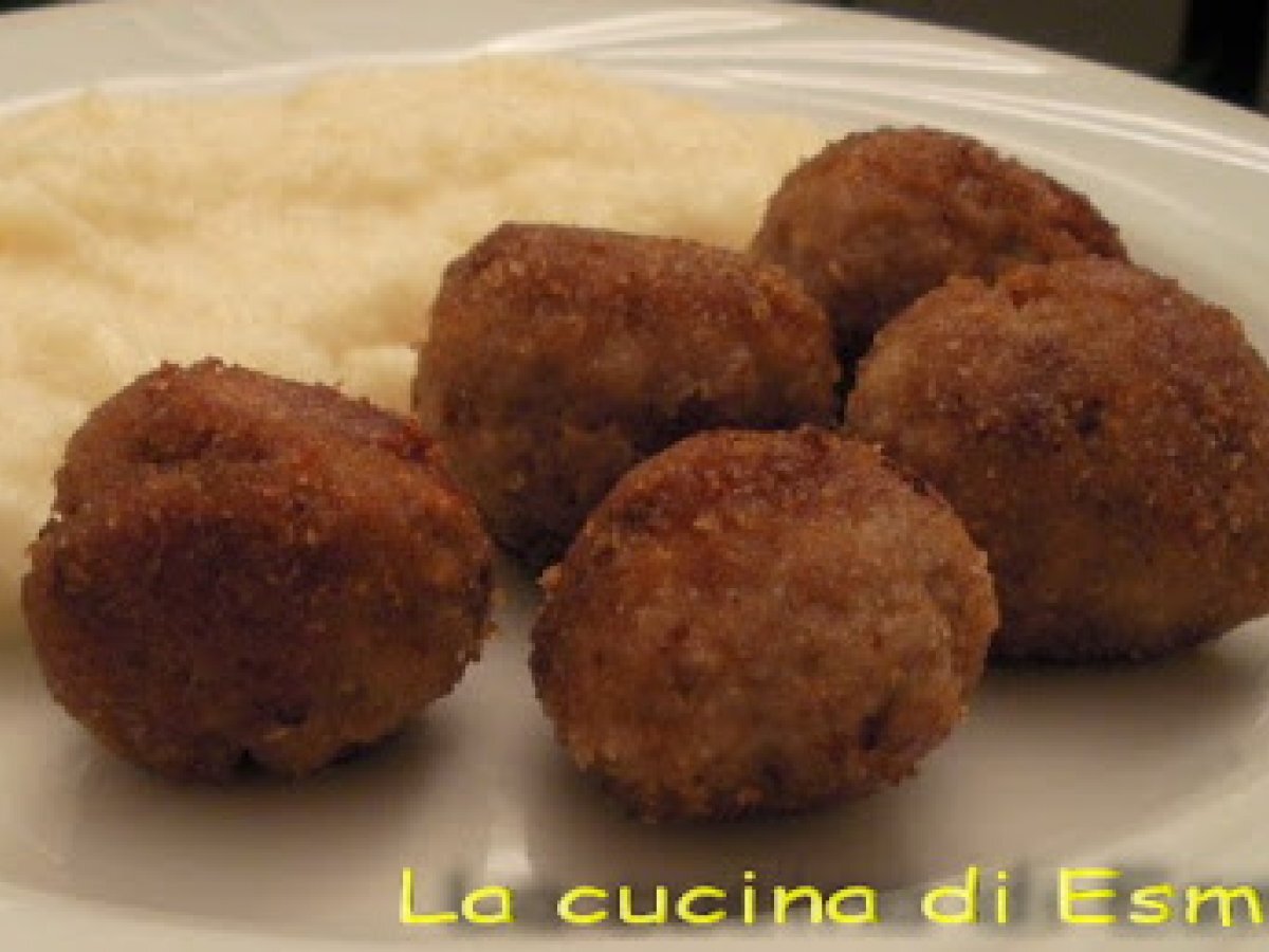 Polpette impanate