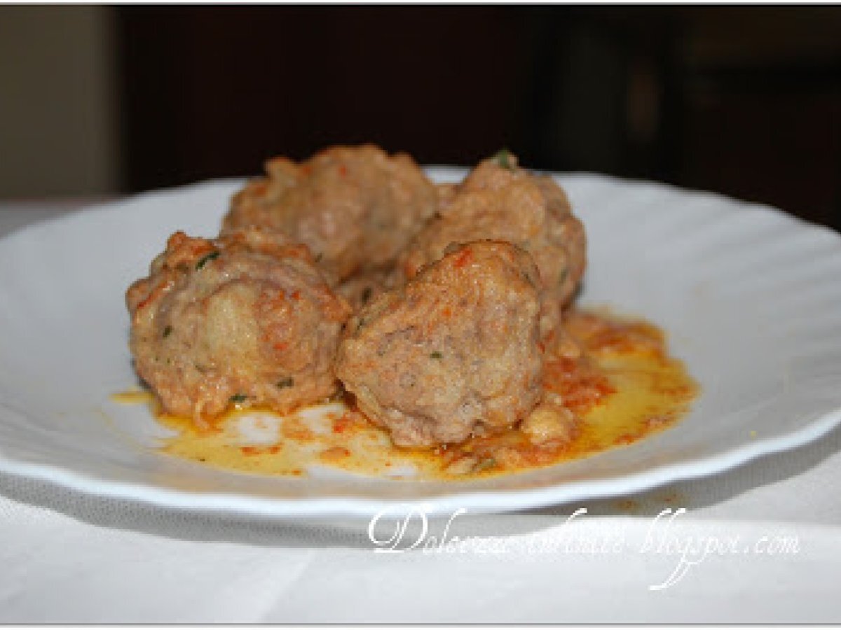 Polpette in umido al vino bianco
