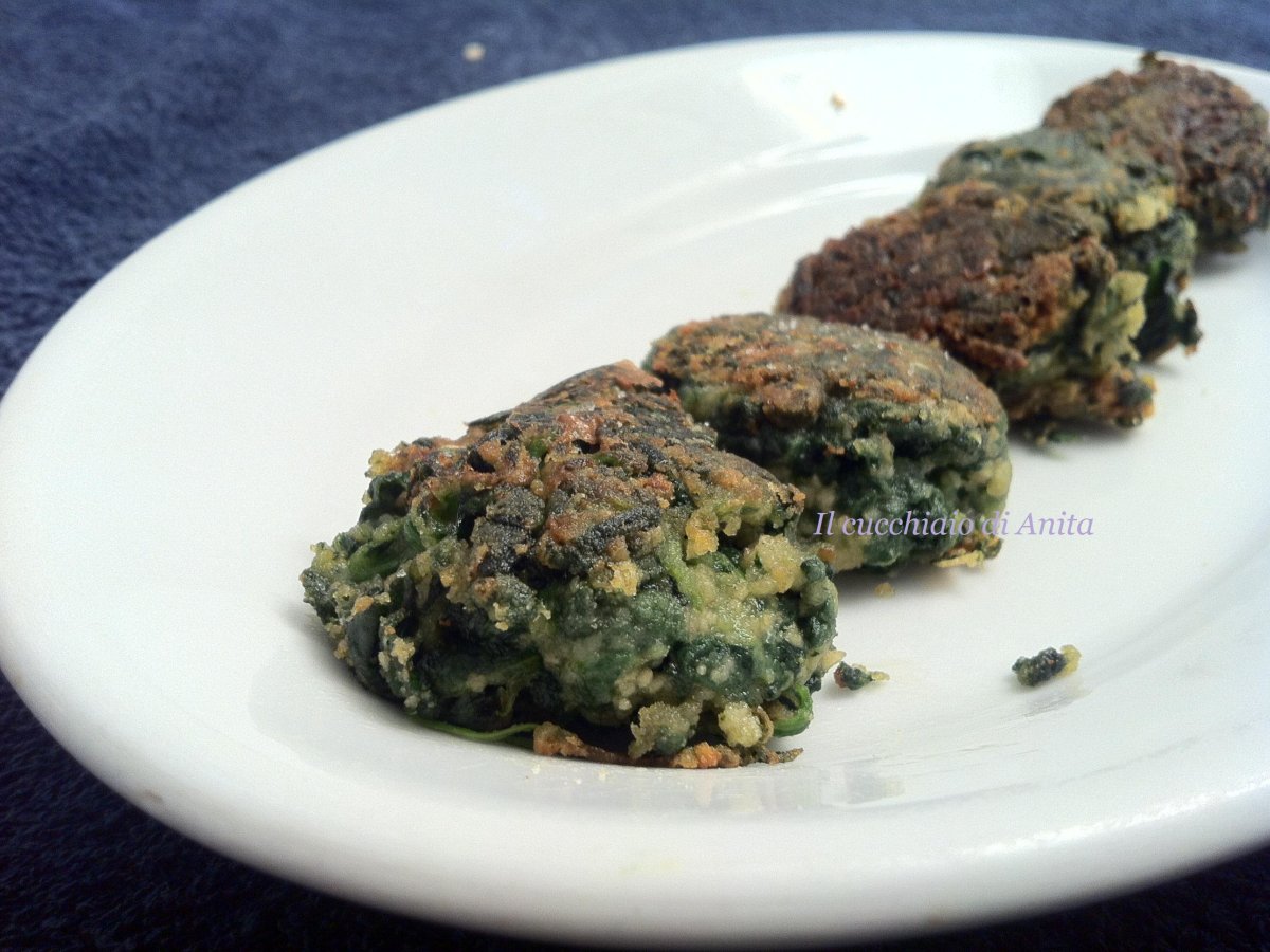 Polpette vegetariane di spinaci