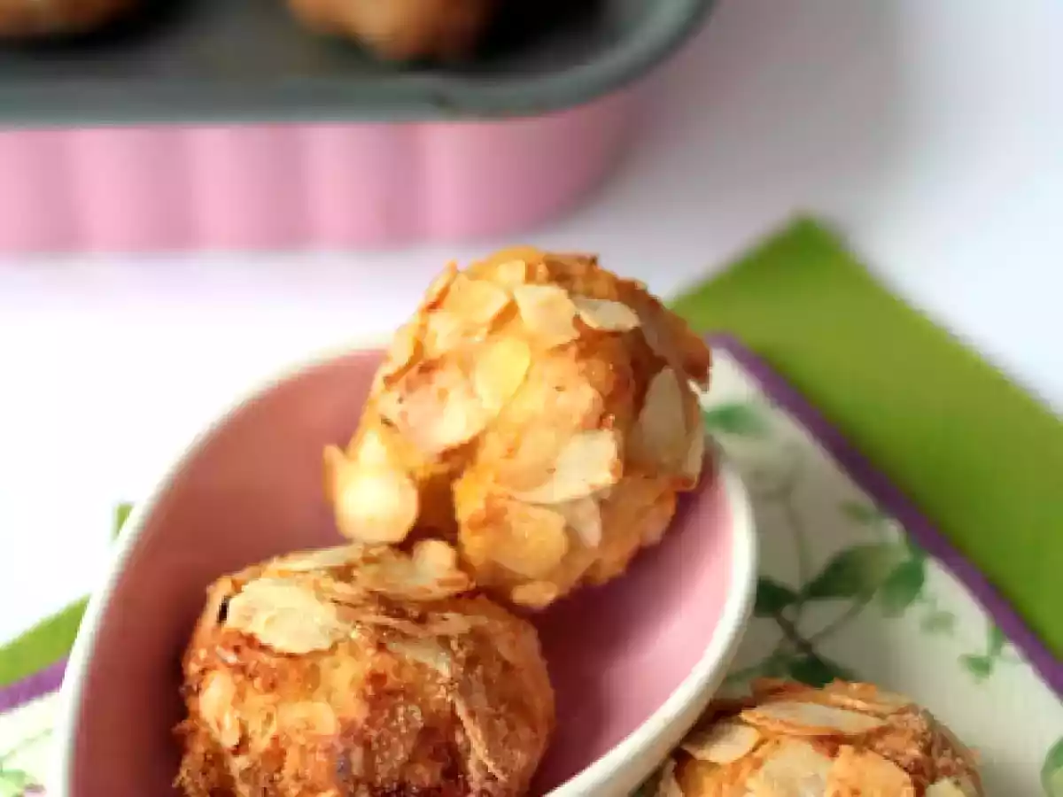 Polpettine croccanti al mais e cavolfiore