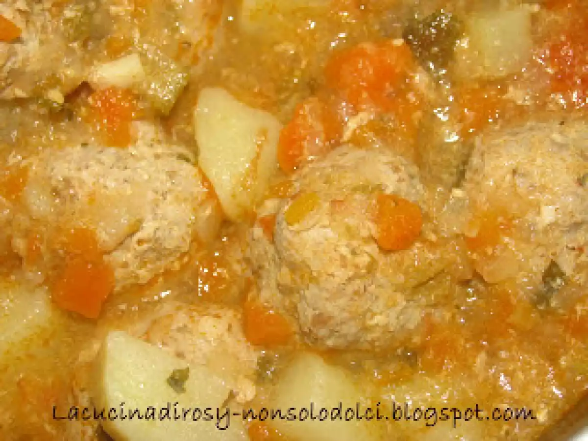 Polpettine in brodo