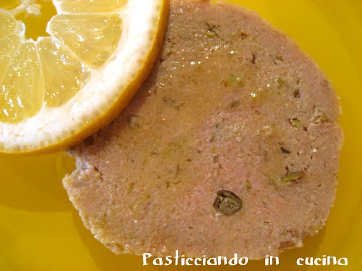 Polpettone di tonno con capperi, olive e citronette - foto 3