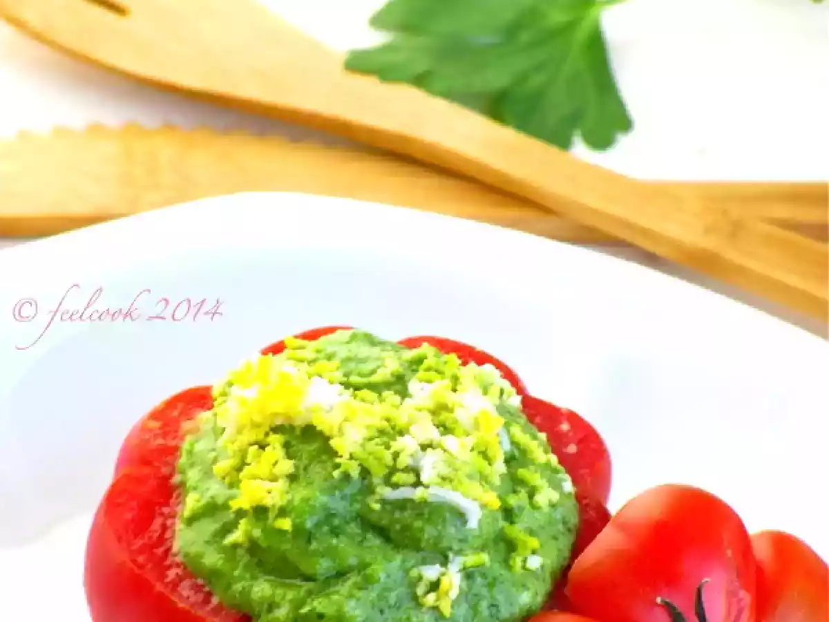 Pomodori ripieni con salsa verde - foto 2