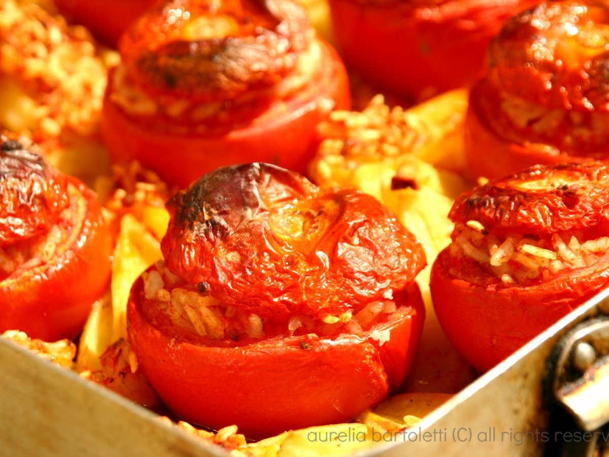 Pomodori ripieni di riso