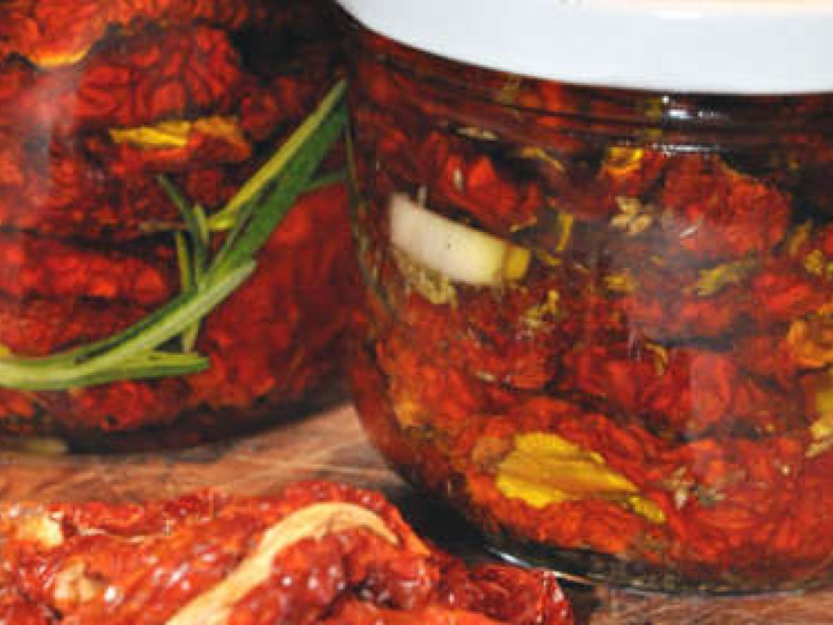 Pomodori secchi fatti in casa
