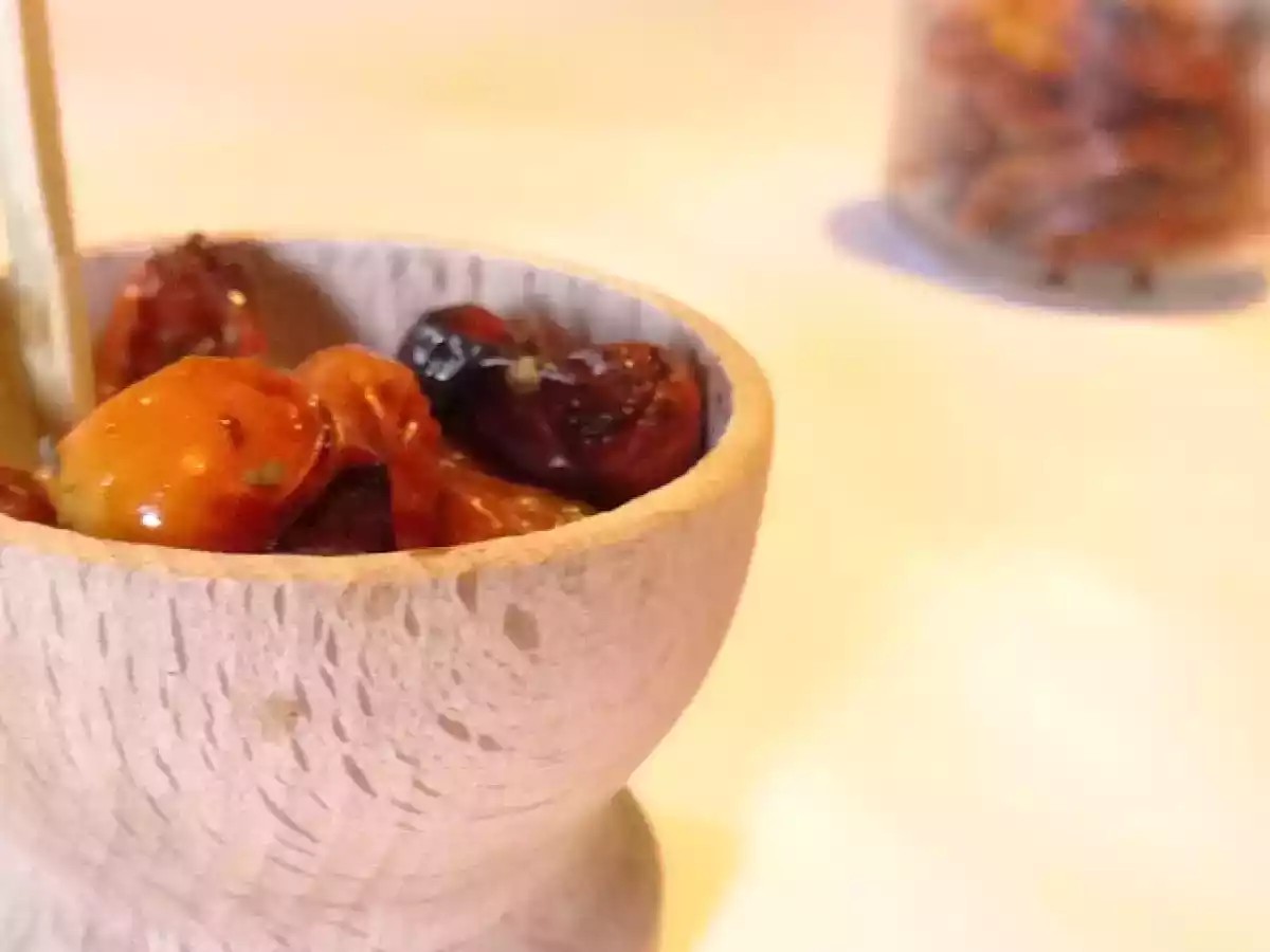 Pomodorini datterini al forno