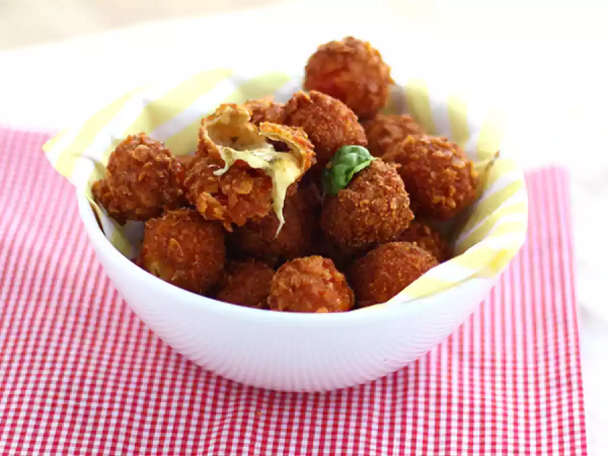 Pomodorini impanati, la ricetta croccante per i vostri aperitivi!