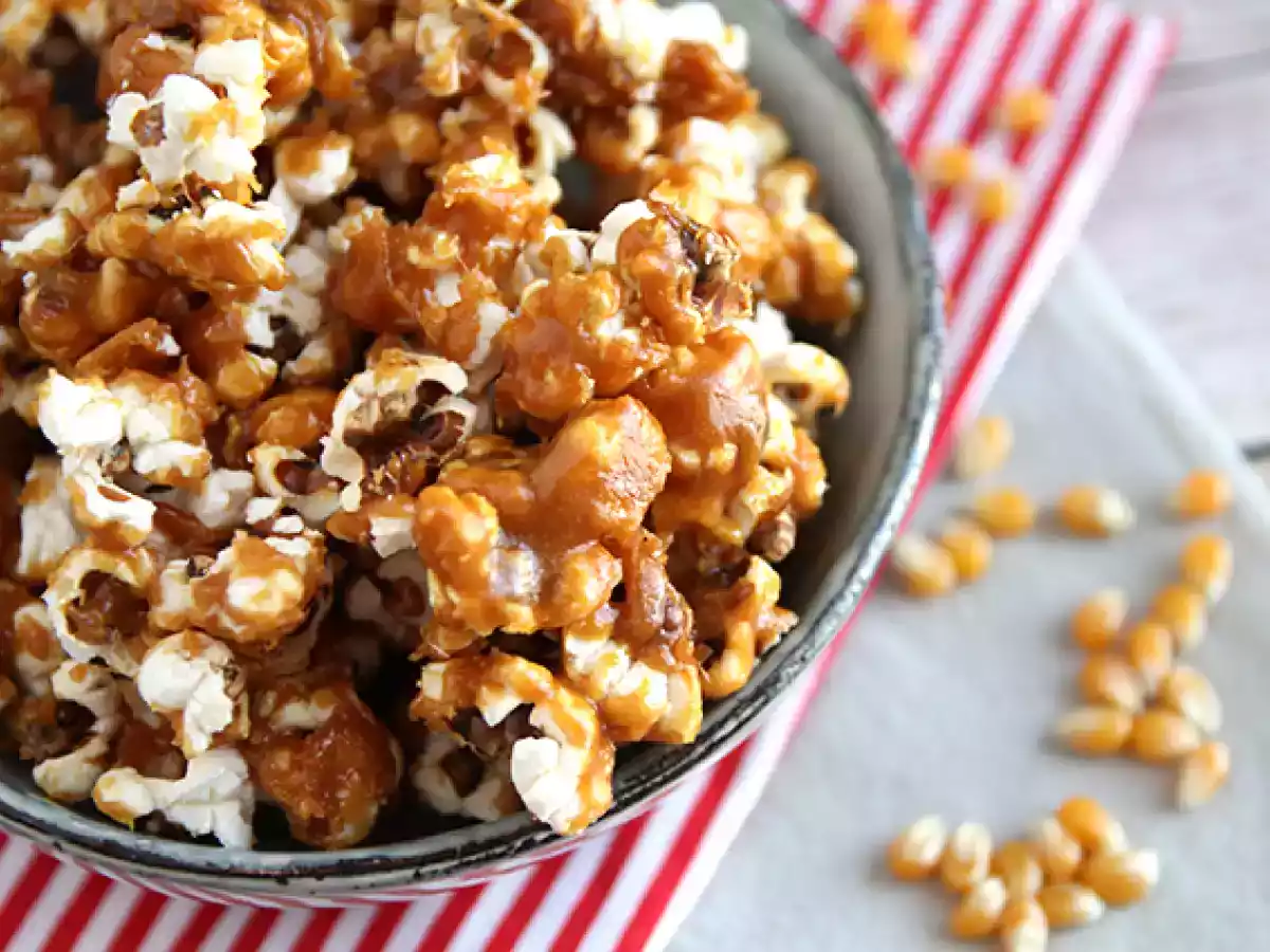 Popcorn al caramello