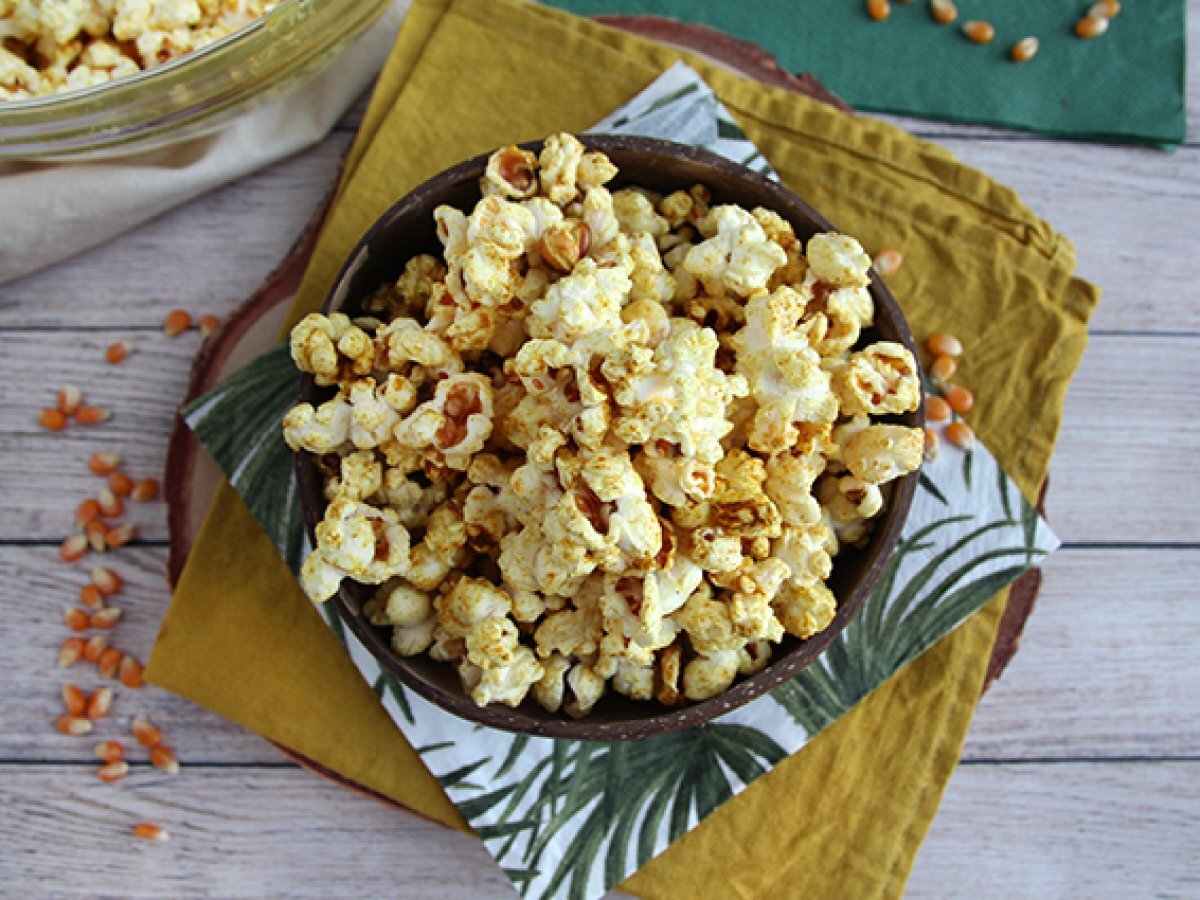 Popcorn al curry - foto 2