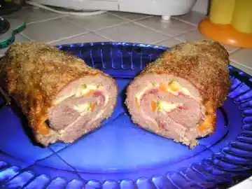 Popettone di verdure e salumi
