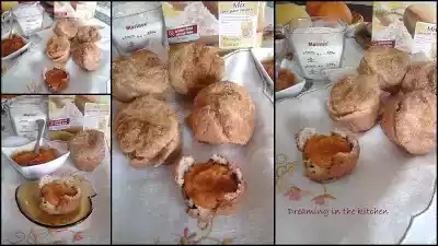 Popovers senza glutine, ne lattosio